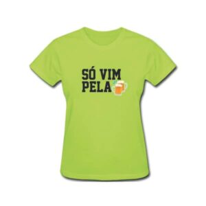 Baby Look Frase Divertida Personalizada