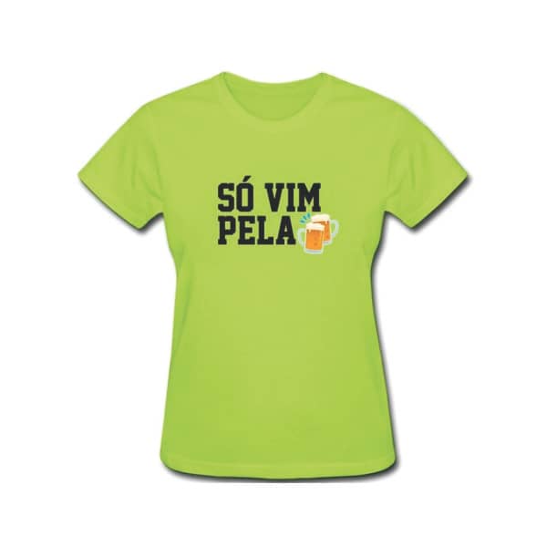 Baby Look Frase Divertida Personalizada