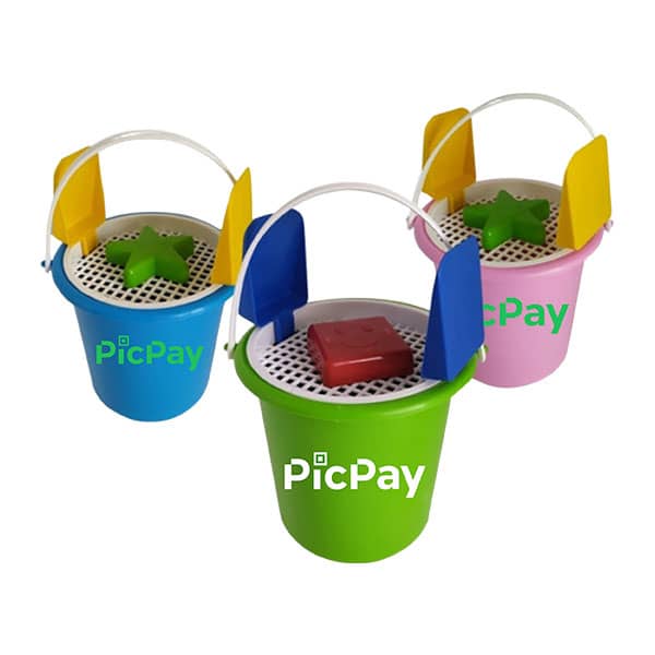 Baldinho Personalizado Praia e Piscina