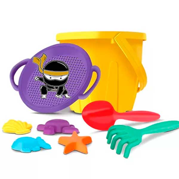 Kit baldinho de praia personalizado