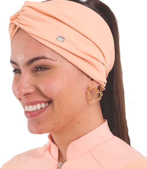 Touca Feminina Bandana Veneto – Golden Peach