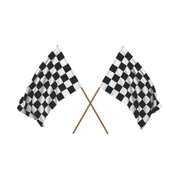 Bandeira de Corrida para Carro Personalizada