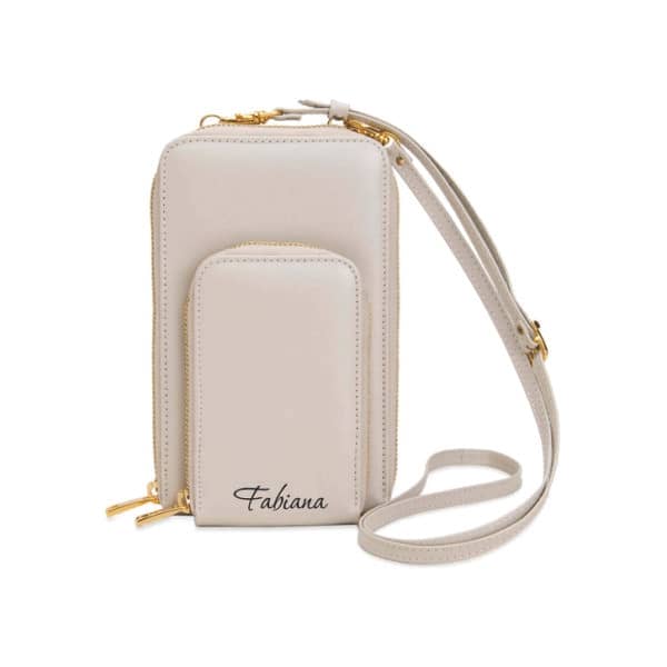 Bolsa Porta Celular de Couro Personalizado