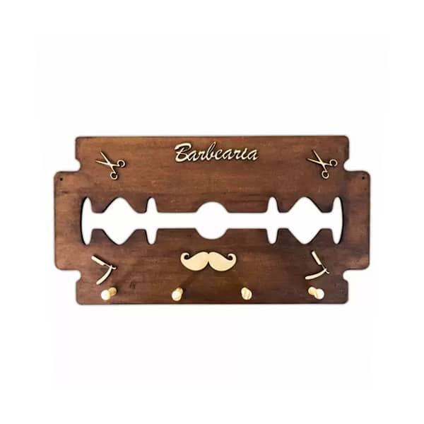 Cabide Gilete Barbeiro Profissional Personalizado