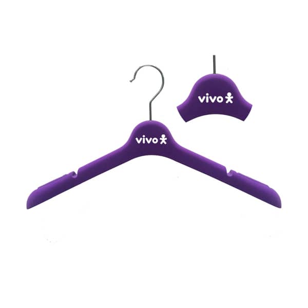 Cabide Veludo Slim Antideslizante Personalizado