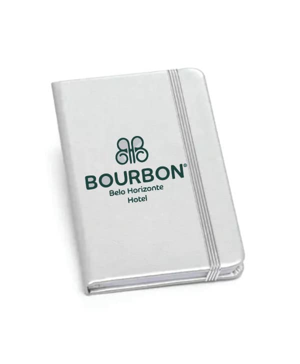 Caderneta tipo moleskine