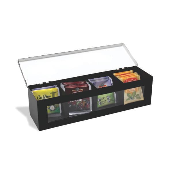 Caixa Porta Chá Saches 6 Lugares Personalizado