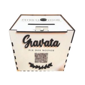 Caixa Porta Gravatas Personalizado