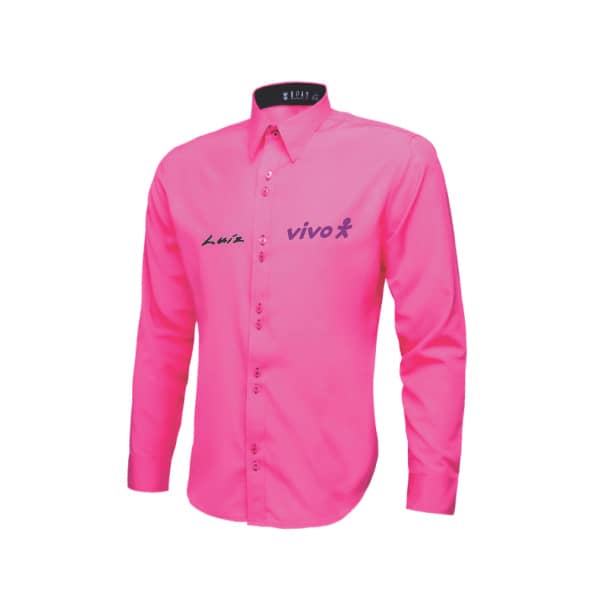 Camisa Social Bordada Personalizada