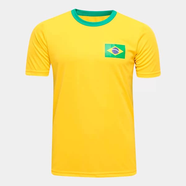 Camiseta Masculina Torcida do Brasil