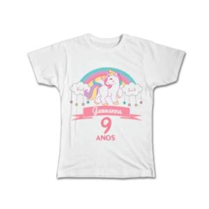 Camisetas personalizadas para aniversário