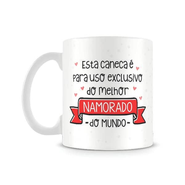 Canecas personalizadas para namorado