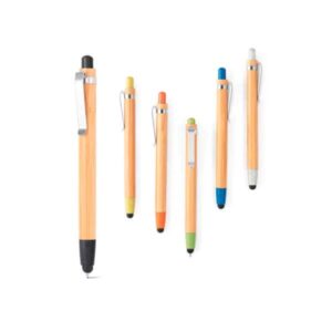 Caneta ecológica personalizada touch