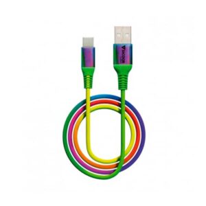 Carregador de Celular Personalizado com Elástico Rainbow