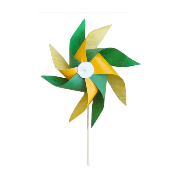 Cataventos de Papel Decorativos 8 Pontas