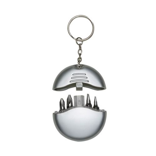 Chaveiro com kit de ferramenta personalizado 4 peças