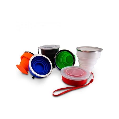 Copo dobrável personalizado