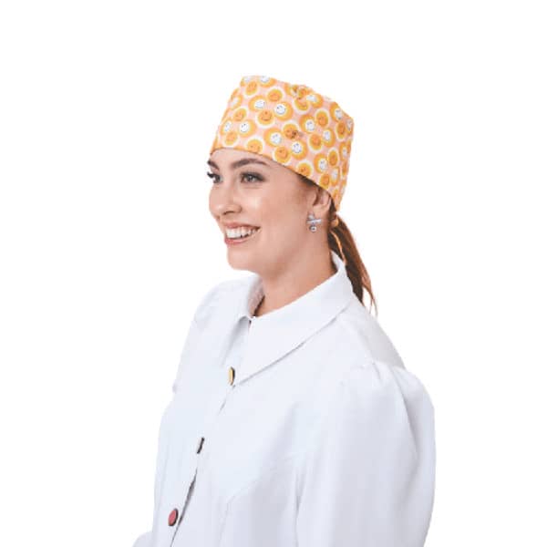 Touca Feminina Smiley Just Smile – Laranja