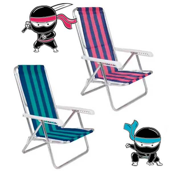 Cadeira de praia personalizada rj