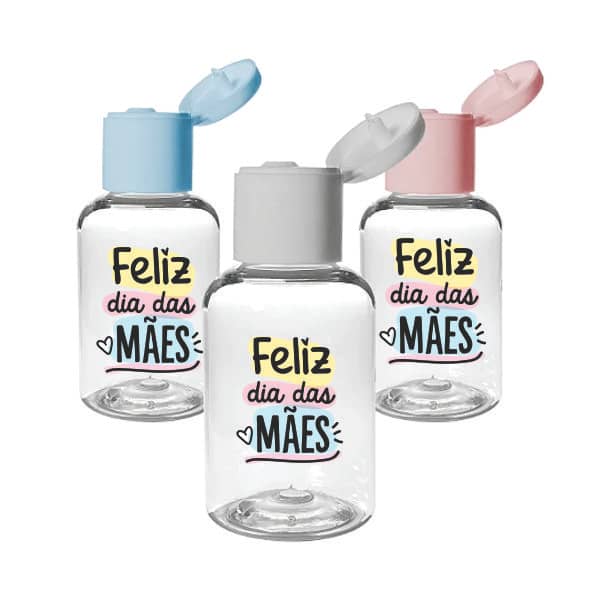 Kit álcool e gel dia das mães