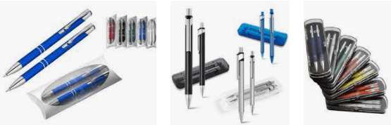 kit caneta e lapiseira personalizado brinde