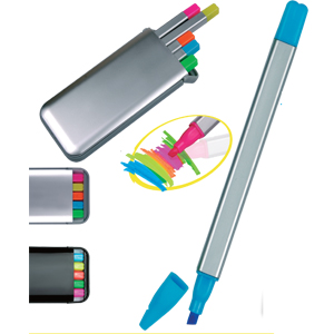 Kit Canetas e Marca Texto Personalizados