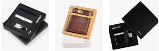 kit carteira caneta chaveiro