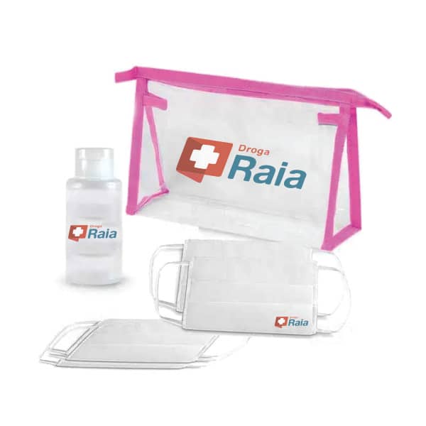 Kit de higiene pessoal álcool gel