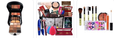 Kit de maquiagem completo