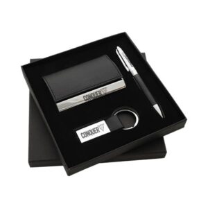 Kit Escritório Caneta e Porta Cartão Personalizado