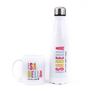 kit garrafa térmica e caneca