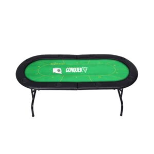 Mesa de Poker para 10 Pessoas Tecido Personalizada