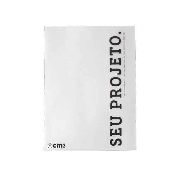 Pasta Arquivo Transparente Personalizada