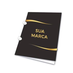 Pasta com Aba Papel Couchê Personalizada