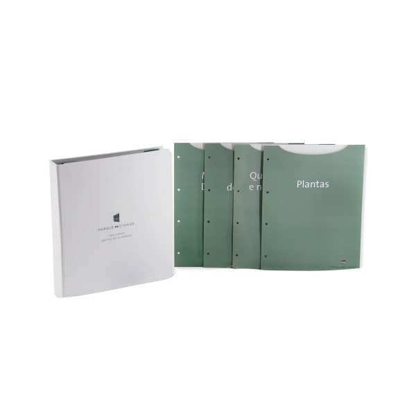 Pasta Fichário com Divisórias Personalizada