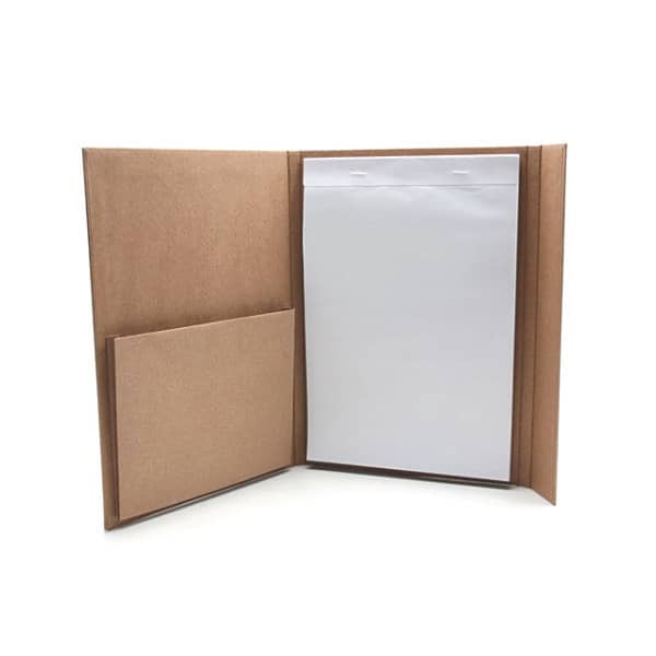 Pasta para Eventos em Kraft com Fecho de Elástico