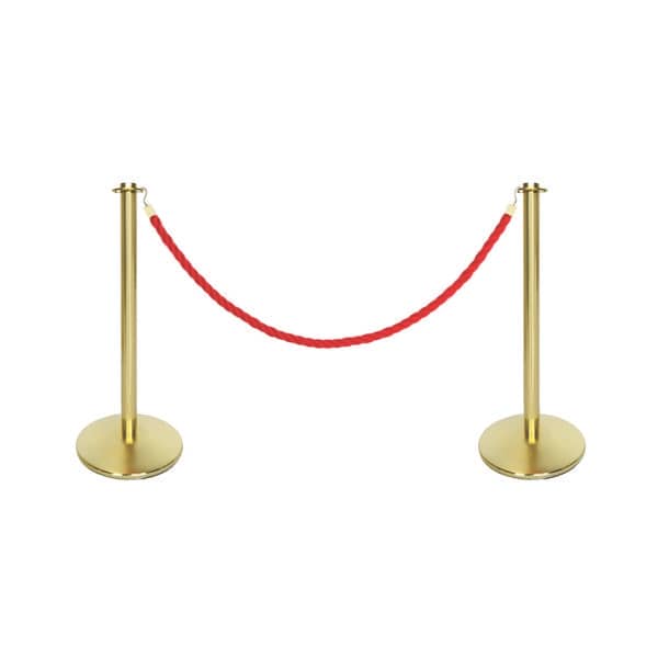 Pedestal Luxo Dourado Organizador de Fila