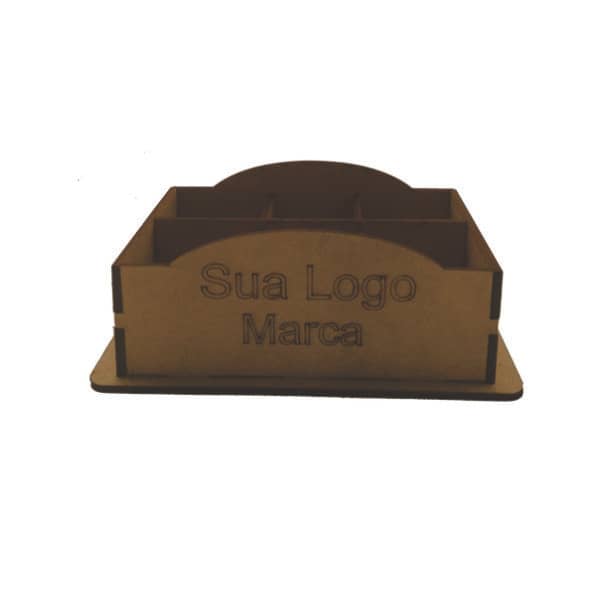 Porta-Adoçante com Divisória Personalizado