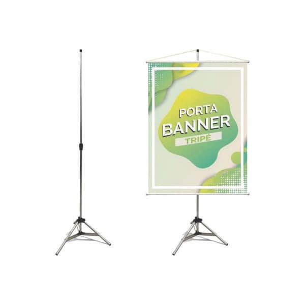 Porta-Banner de Aluminio Personalizado