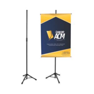 Porta-Banner para Porta de Loja