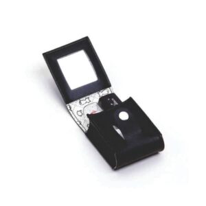 Porta-batom Duplo em Couro Sintético Personalizado