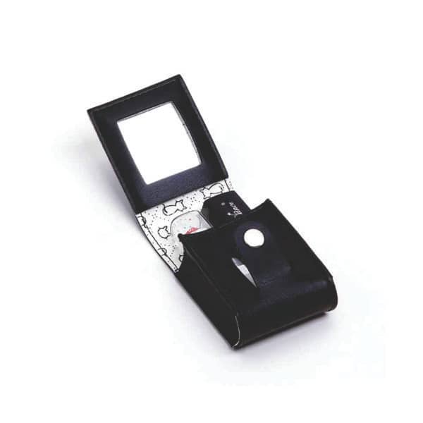 Porta-batom Duplo em Couro Sintético Personalizado