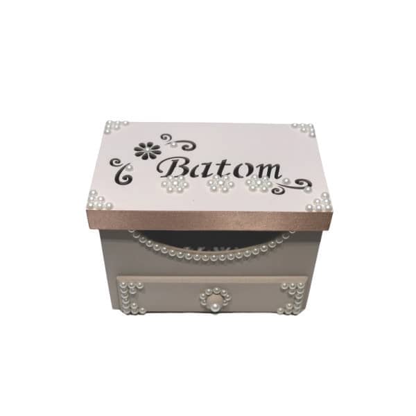 Porta-Batom MDF Decorado Personalizado