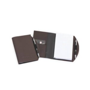 Porta-Bloco com Suporte em Couro Personalizado