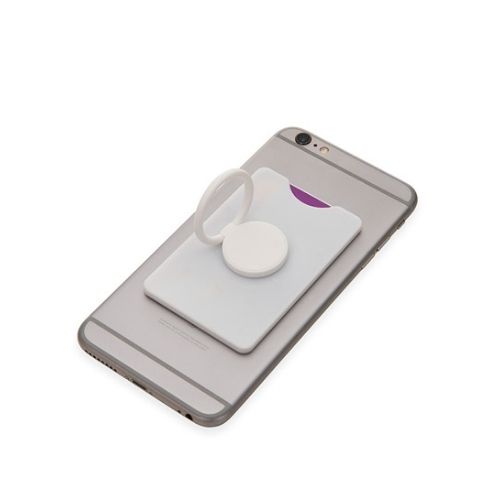 Porta cartão para celular personalizado com suporte