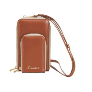 Porta Celular de Celular em Couro Personalizado