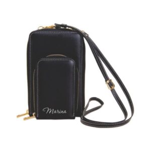 Porta Celular de Couro Feminino Personalizado