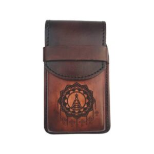 Porta Celular de Couro para Moto Personalizado