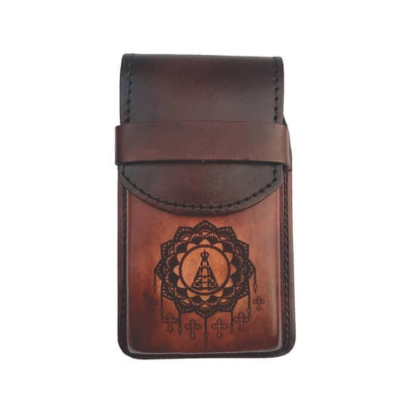 Porta Celular de Couro para Moto Personalizado