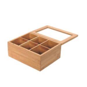 Porta Chá em Bambu Promocional Personalizado